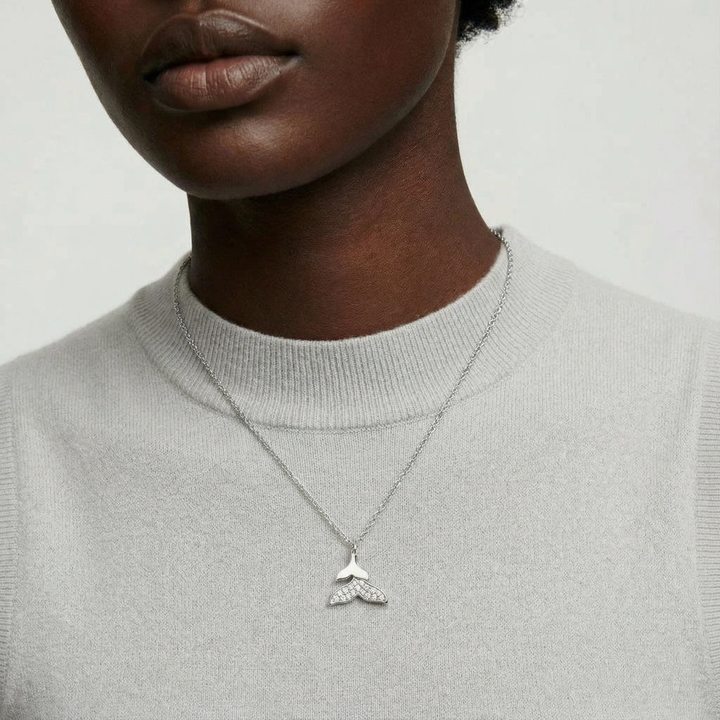 Collier Cristal Queue de Baleine - Maison Roya