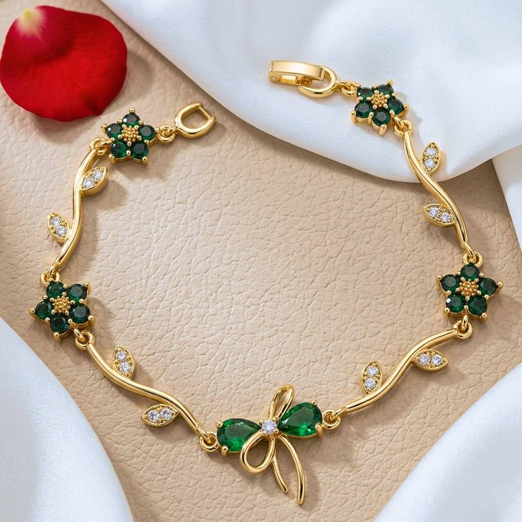 Tulip Flower Bracelet Alloy