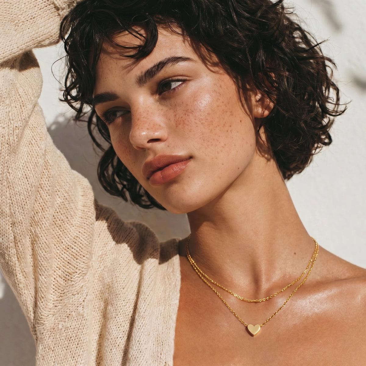Collier Cœur Superposé - Maison Roya