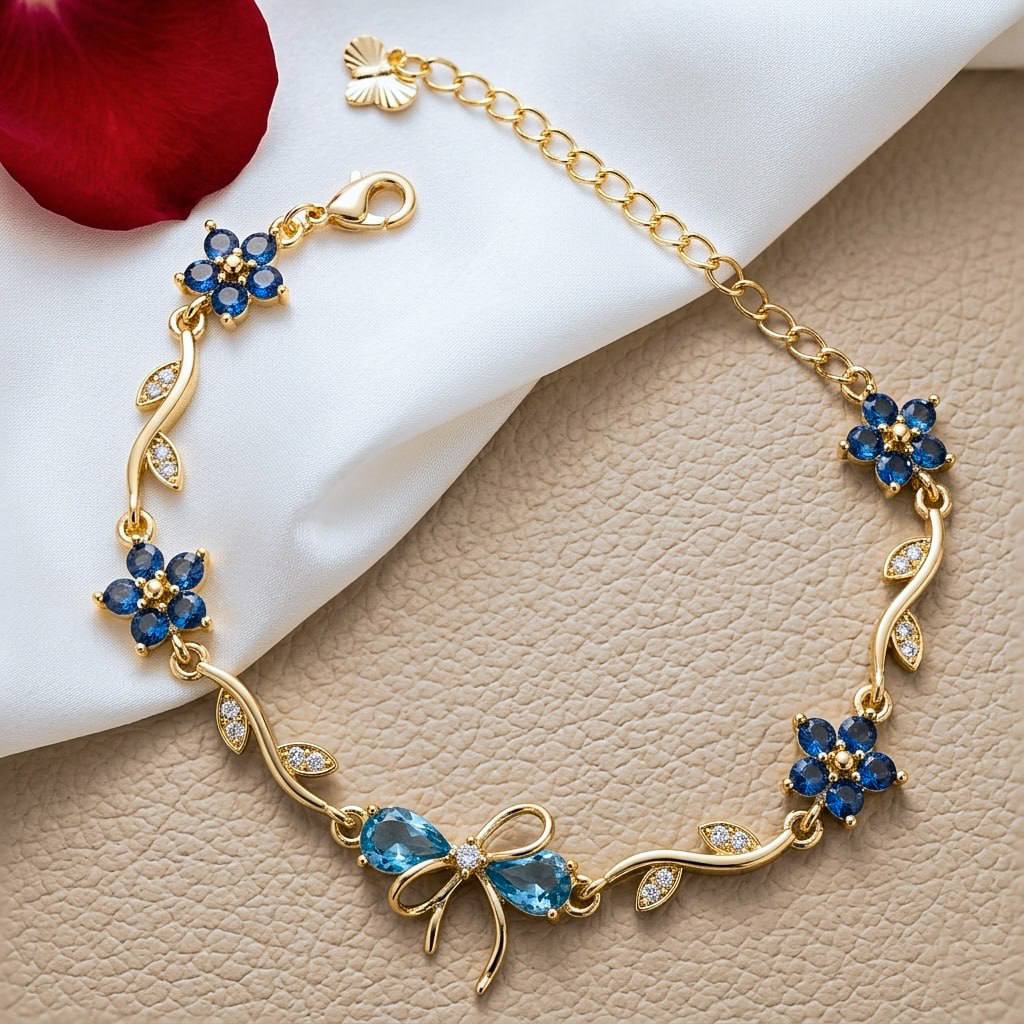 Tulip Flower Bracelet Alloy