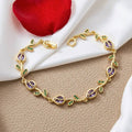 Tulip Flower Bracelet Alloy