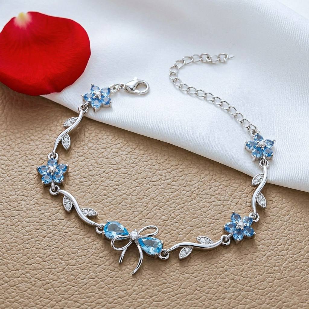Tulip Flower Bracelet Alloy